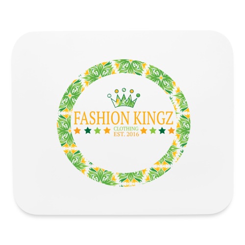 Fashion Kingz Clothing Floral Logo - Mouse pad Horizontal