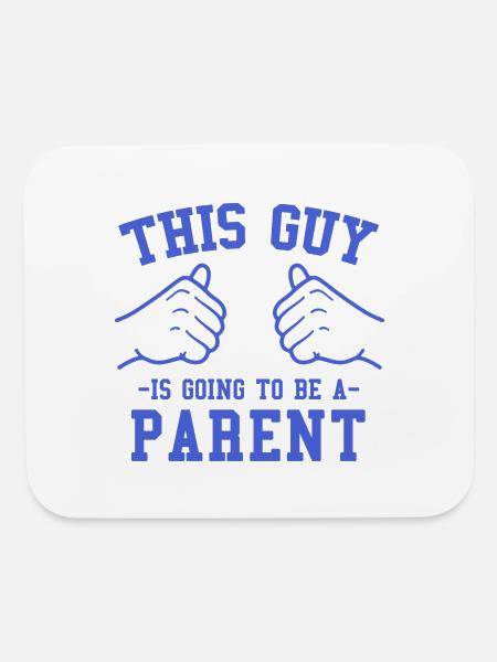 Going To Be A Parent - Mouse pad Horizontal - white - Front