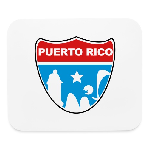 Puerto Rico Road - Mouse pad Horizontal