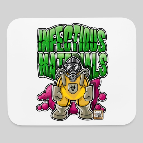 Infectious Materials - Mouse pad Horizontal