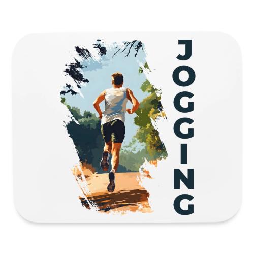 Jogging Vibes - Mouse pad Horizontal