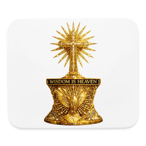Wisdom is Heaven - Mouse pad Horizontal