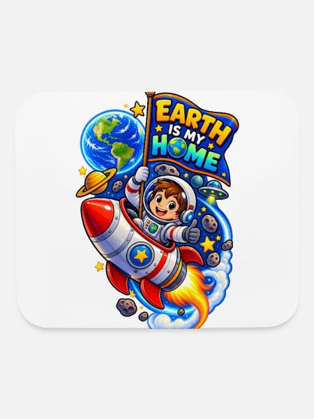 Espace enfants - Tapis de souris - blanc - Devant