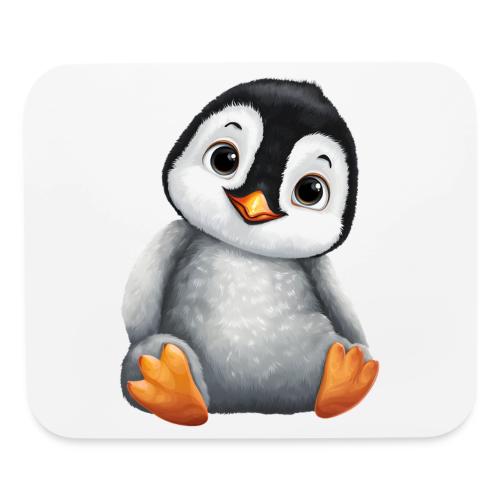 Innocent Penguin Sitting - Mouse pad Horizontal
