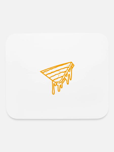 Yeah I Fast Fast Food Fasting - Mouse pad Horizontal - white - Front