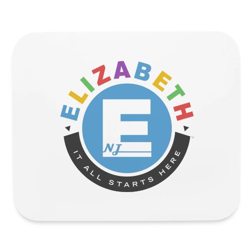 Elizabeth It All Starts Here Logo Round - Mouse pad Horizontal