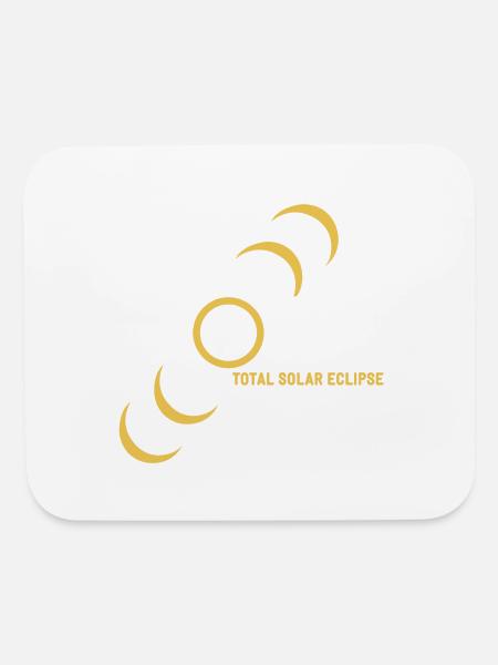 Eclipse Event 2024 - Mouse pad Horizontal - white - Front