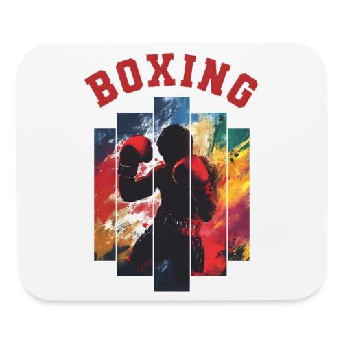 Boxing Warrior - Mouse pad Horizontal