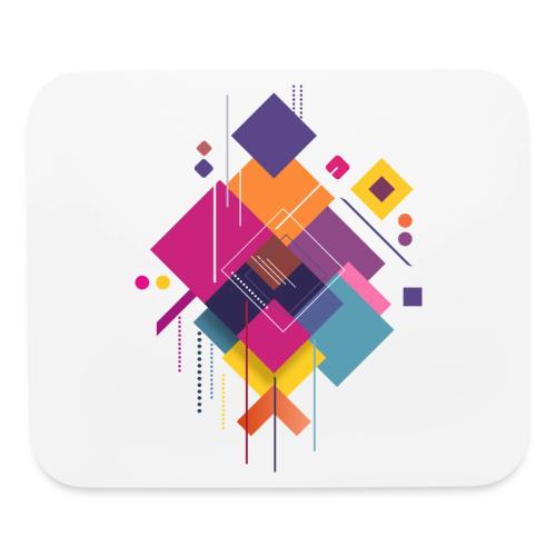 Vibrant Geometry - Mouse pad Horizontal