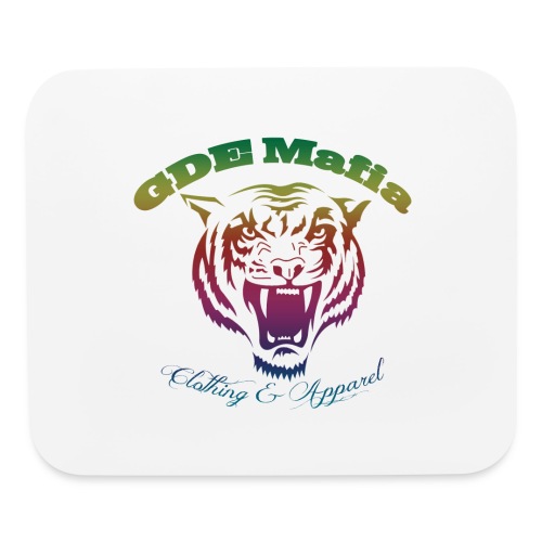 Bengal Tiger RAINBOW - GDE Mafia Clothing & Appare - Mouse pad Horizontal