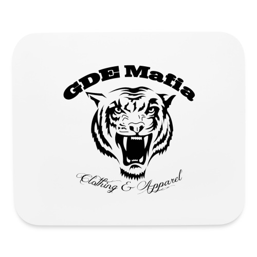 Bengal Tiger ALL Black - GDE Mafia - Mouse pad Horizontal