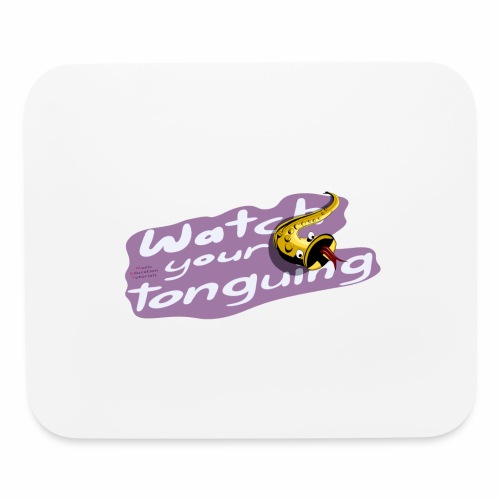 Saxophone players: Watch your tonguing!! pink - Mouse pad Horizontal