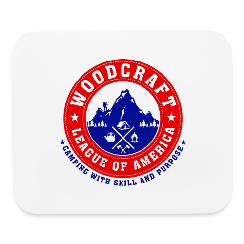 Woodcraft League of America Logo Gear - Mouse pad Horizontal
