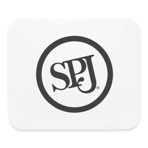 SPJ Charcoal Logo - Mouse pad Horizontal