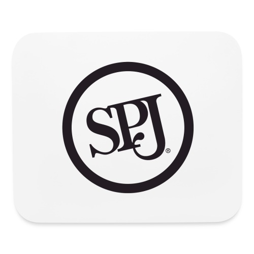 SPJ Black Logo - Mouse pad Horizontal