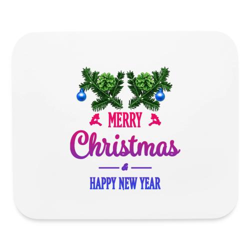 Merry Christmas - Mouse pad Horizontal