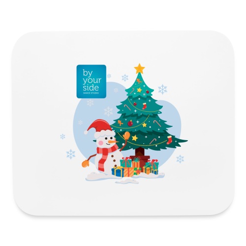 BYS Christmas Scene Logo - Mouse pad Horizontal