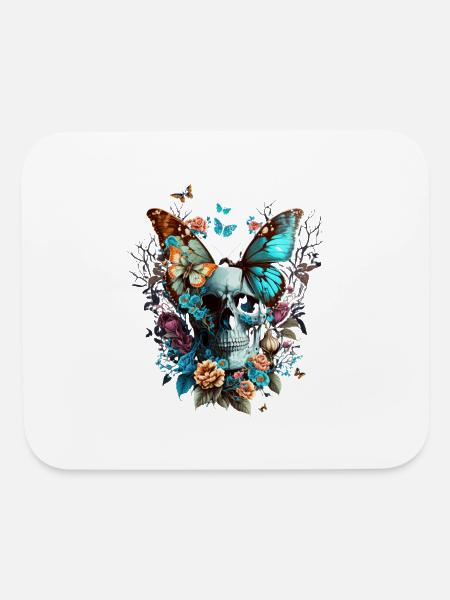 Bones And Botany - Mouse pad Horizontal - white - Front