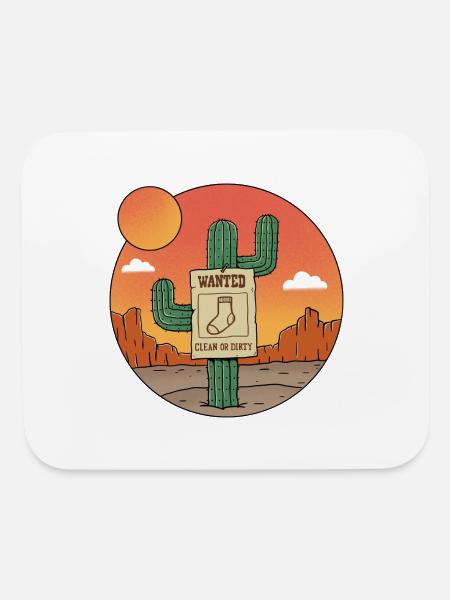 Nature Wanted Sock - Mouse pad Horizontal - white - Front