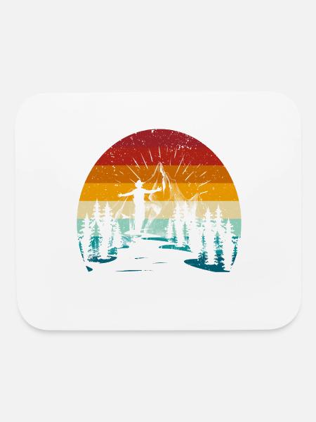 The Great Outdoors - Mouse pad Horizontal - white - Front