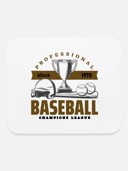 Baseball Champ - Mouse pad Horizontal - white - Front