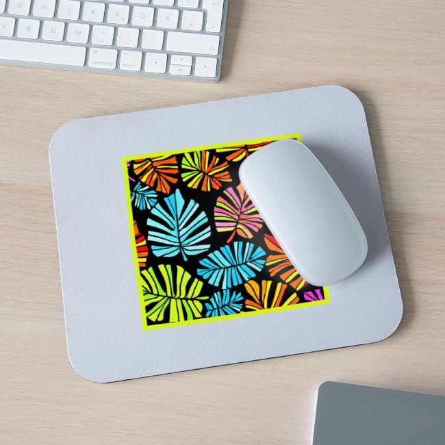 Vibrant Foliage Radiance Neon Elegance