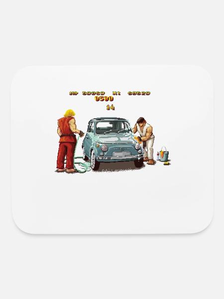 Bonus Stage Street Fighter - Mouse pad Horizontal - white - Front