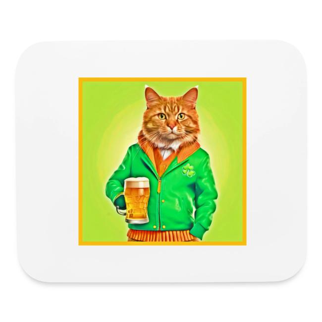 Irish Day Cat: Stylish Jacket Swagger