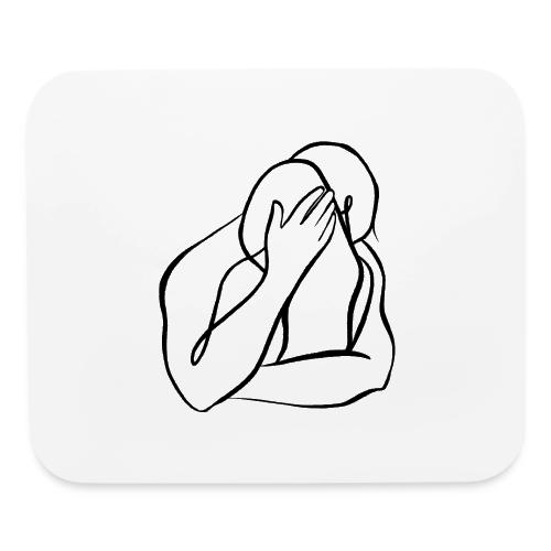 No Space Between Us Black - Mouse pad Horizontal