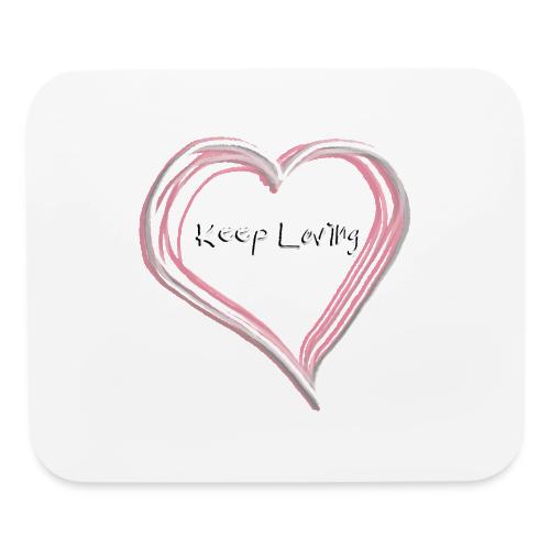 Keep Loving Hand Drawn Heart - Mouse pad Horizontal