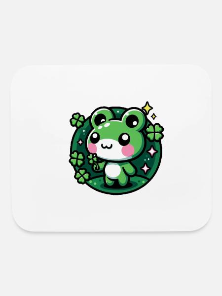 patricks day event - Mouse pad Horizontal - white - Front