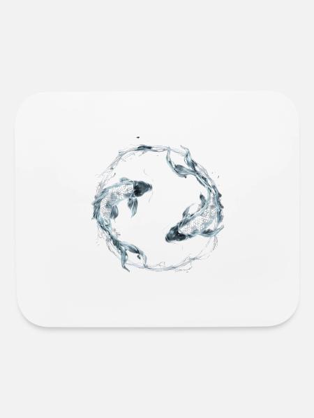 Zodiac signs collection - Mouse pad Horizontal - white - Front