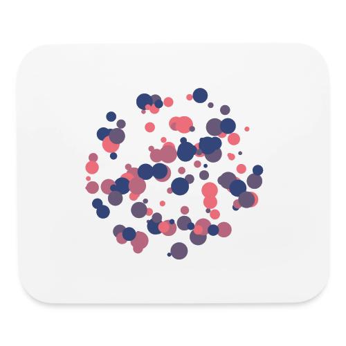 abstract circles pattern - Mouse pad Horizontal