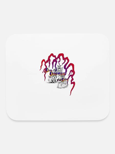 Cool Cryptids Club - Mouse pad Horizontal - white - Front