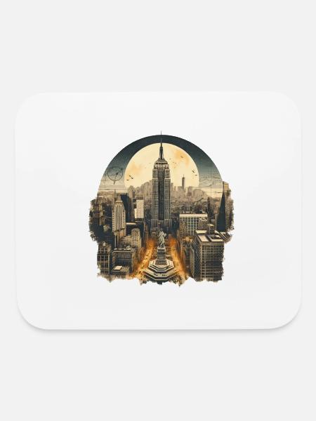 Wonders - Mouse pad Horizontal - white