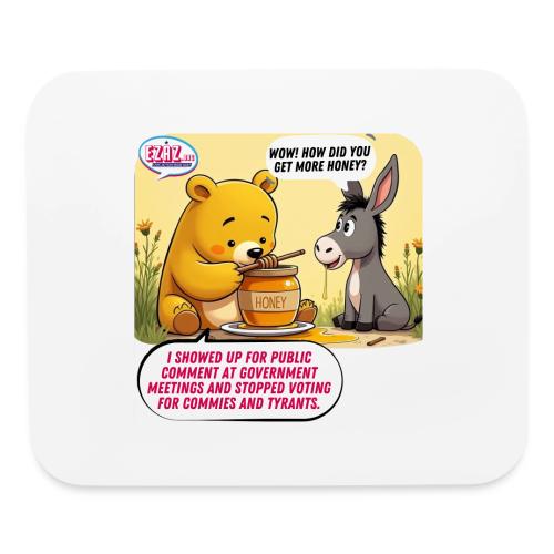 Honey Bear - Fire Tyrants - Mouse pad Horizontal
