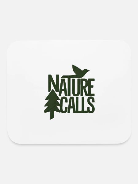 Campfire Soul Minimalist campfire Flame tees - Mouse pad Horizontal - white - Front