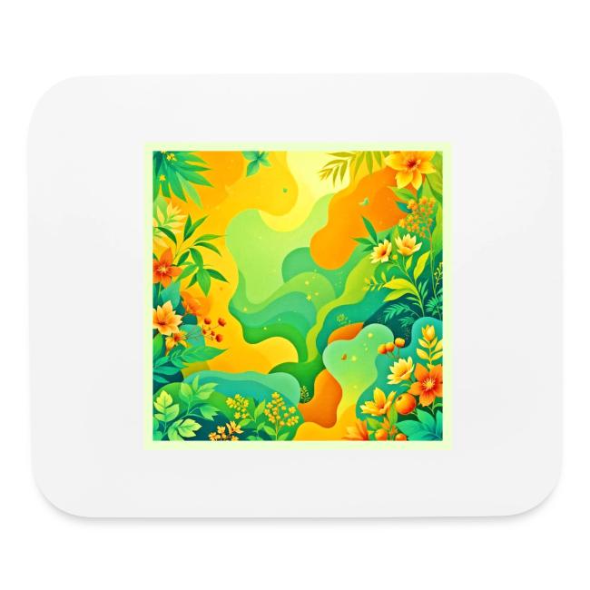 Tropical Foliage Abstract