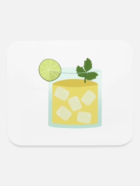 Moscow Mule Cocktail - Mouse pad Horizontal - white - Front