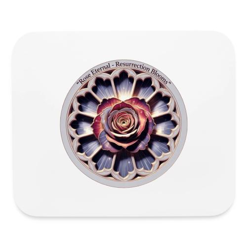 Easter Rose Resurrection T Shirt, Spring Gift - Mouse pad Horizontal
