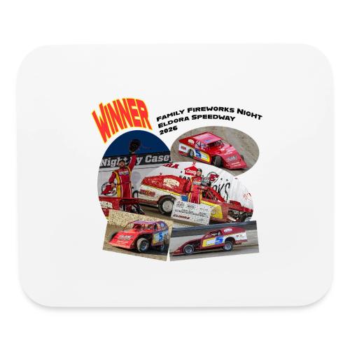Jonathan Taylor Eldora Speedway FFN#1 Design 1 - Mouse pad Horizontal