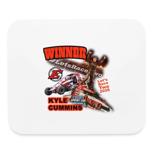 Kyle Cummins #LetsRaceTwo Winner - Mouse pad Horizontal
