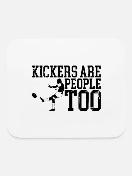 Kickers Are People Too 11 - Mouse pad Horizontal - white - Front
