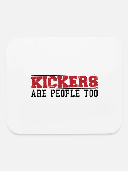 Kickers Are People Too 13 - Mouse pad Horizontal - white - Front