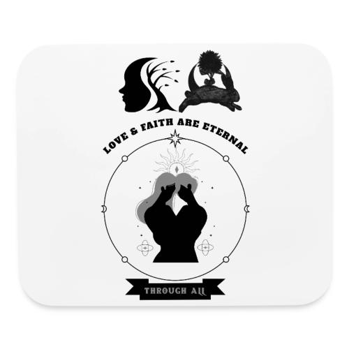 Love & Faith - Mouse pad Horizontal
