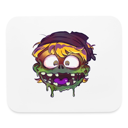 KidShoryuken Zombie Face - Mouse pad Horizontal
