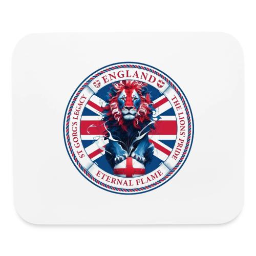 England Lion Emblem T Shirt, Flag Pride Gift - Mouse pad Horizontal