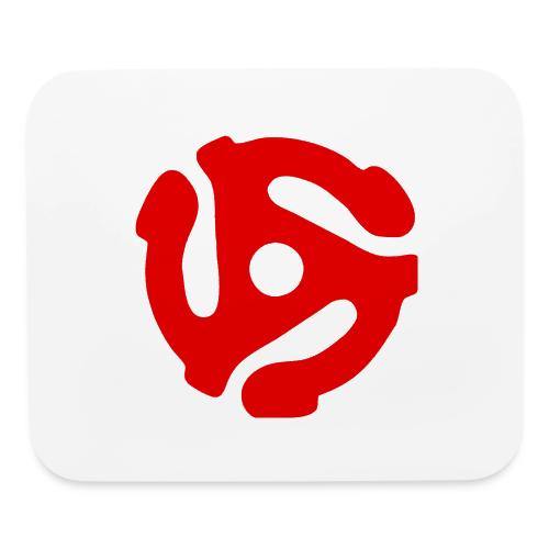 45 adapter red - Mouse pad Horizontal