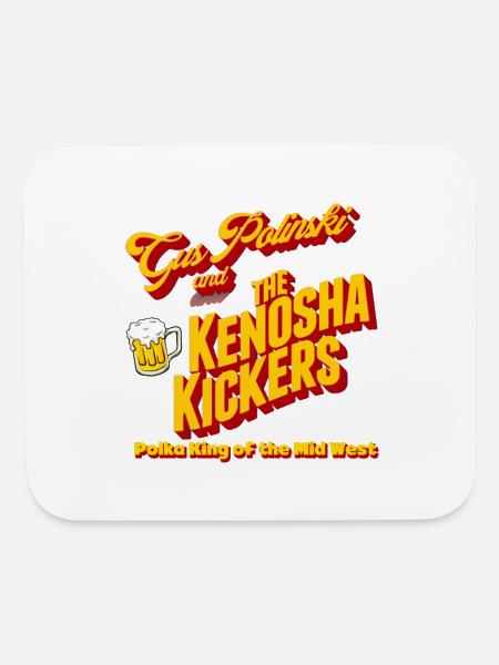 Home Alone T Shirtthe Kenosha Kickers - Mouse pad Horizontal - white - Front