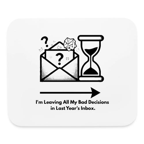 Last Year's Inbox T-Shirt - Mouse pad Horizontal